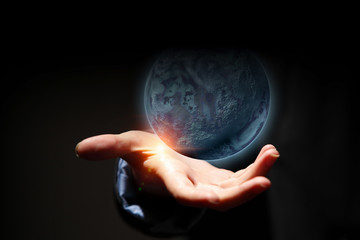 Idea of Earth creation