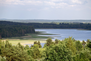 Travel destionation Belarus. Braslav lakes national park