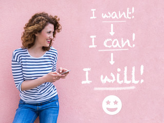An ambitious young woman