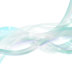 Light blue abstract waves elegant background. isolated Vector design