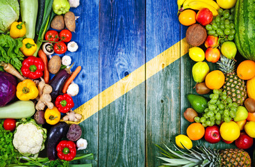 Fresh fruits and vegetables from Solomon Islands