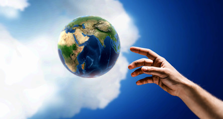 Idea of Earth creation