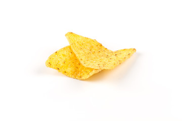 Fototapeta premium Salted corn snack nachos chips