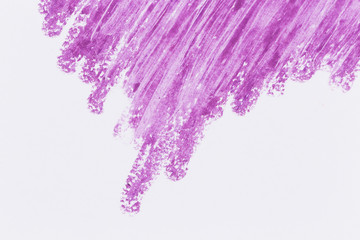 Purple color crayon hand drawing texture