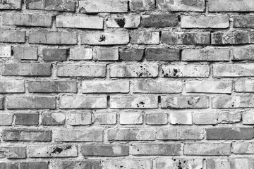 Brick texture with scratches and cracks