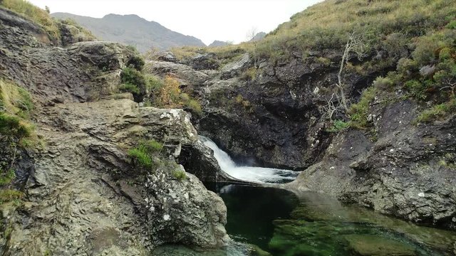 Fairy Pools in the Isle of Skye in Scotland