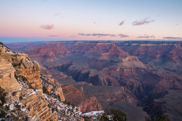 Mather Point Grand Canyon Sonnenaufgang