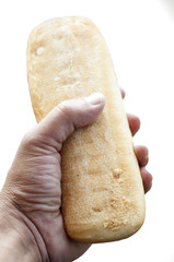 holding bread