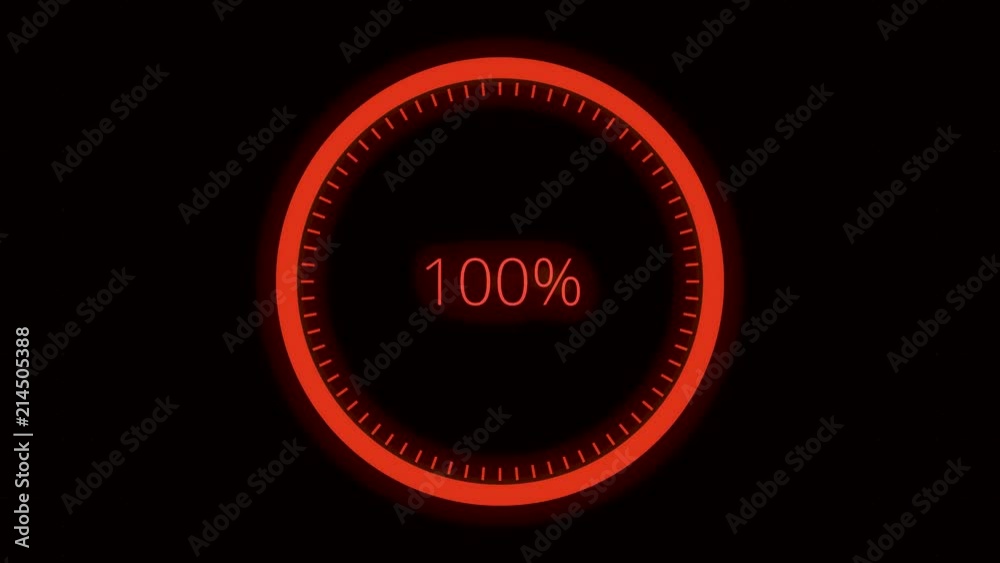 Poster futuristic loading circle ring. loading transfer download animation. loading animation
