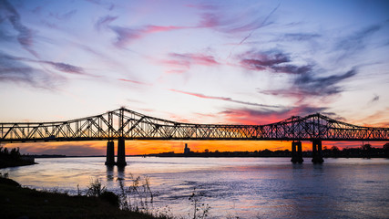 Mississippi River Sunset