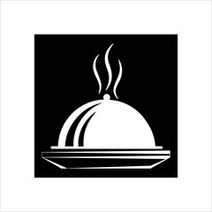 Cloche Icon, Food Cloche Icon