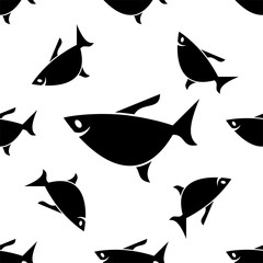 Fish Seamless Pattern Design