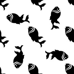 Fish Seamless Pattern Design
