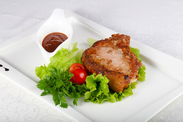 Pork steak