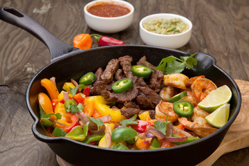 Beef Fajitas In Cast Iron Skillet