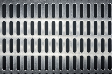 stainless steel grating with oblong holes