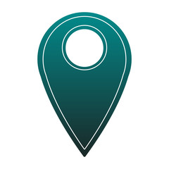 GPS location pin vector illustration graphic design