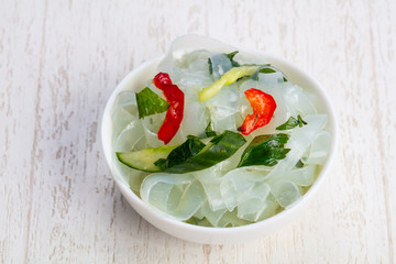 Appetizing bean noodles