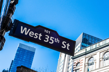 Obraz premium West 35th Street