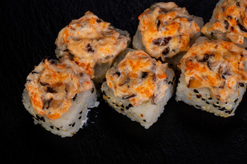 Japanese spicy sushi