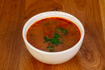 Caucasian Kharcho soup