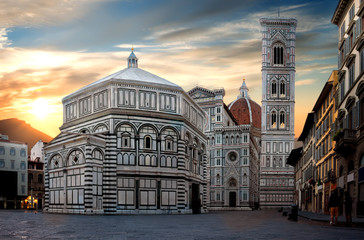 Famous Cathedral in Florence