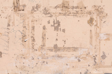 Damaged wall closeup, background/ texture.