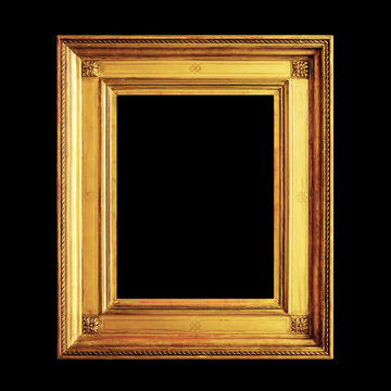 Old wooden frame