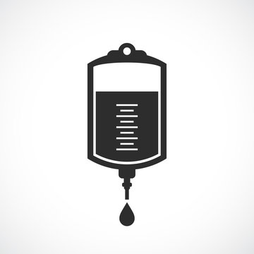 recommend clip art: Blood transfusion vector icon