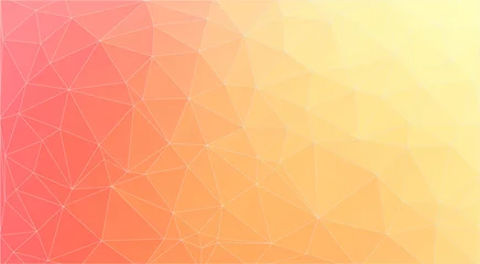 Fototapete Graphische Druck Horizontal fresh color triangle backround.  © igor_shmel