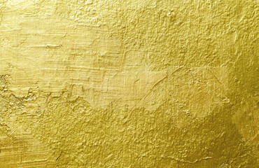 Gold background or texture and gradients shadow, design art work.