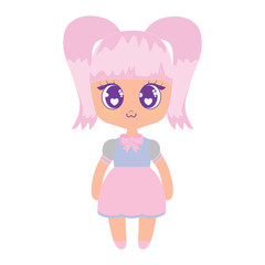 kawaii anime girl design