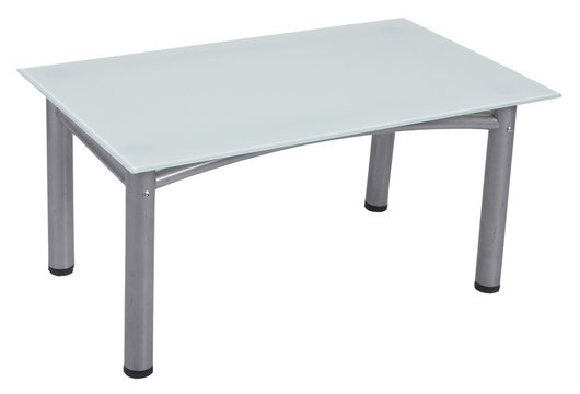 table with a glass table-top
