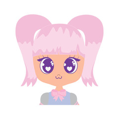 kawaii girl design
