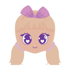 kawaii girl design