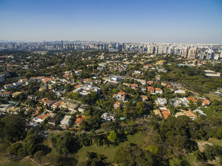 Bandeirantes Palace, Government of the State of Sao Paulo, in the Morumbi neighborhood, Brazil...