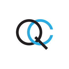 QC logo letter design