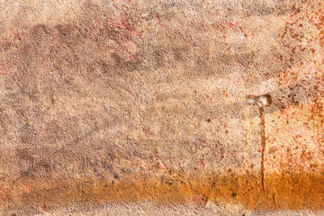 Damaged corroded wall closeup, background/ texture.
