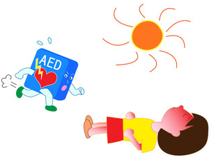 熱中症になった子供