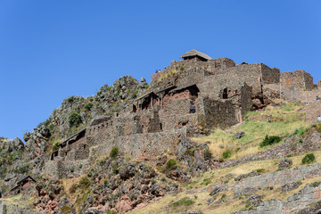 Fototapeta premium Incan Ruins at Pisac, Peru
