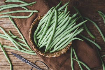 Fresh French beans