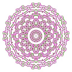 Decorative mandala flower ornament. pattern. vector. Tribal Ethnic Arabic, Indian, motif. for fashion design, wallpaper, invitation.