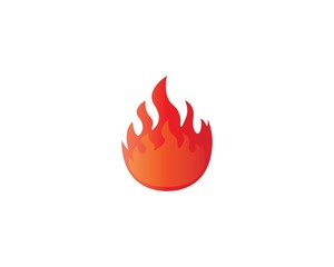 Fire flame Logo Template