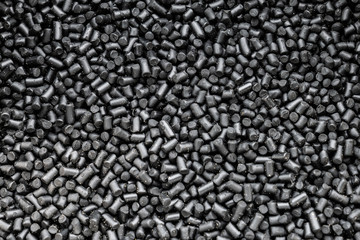  Taichung city, Taiwan,8th of July., 2018 : Picture of black pvc compounds can be use as backgrounds.
