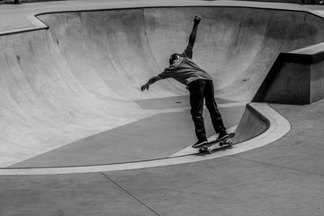 Naklejka premium skate park santa fe