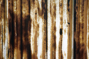 Rusty metal wall texture background