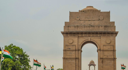 Fototapeta premium india gate new delhi on independence day
