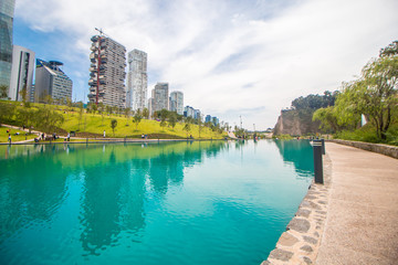 Naklejka premium parque la mexicana santa fe 