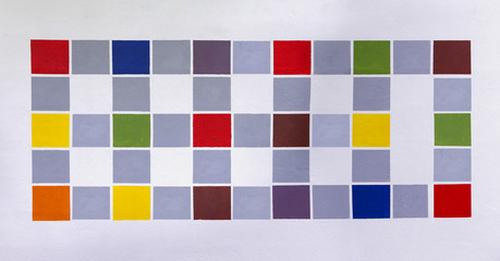 Colorful cement wall texture and background.