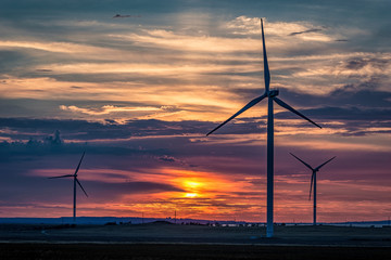 Obraz premium Wind power plant